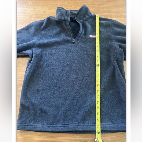 Vineyard Vines Youth XL Blue Pullover Marthas Vineyard 1/2 Zip Adult Jacket - Picture 3 of 5